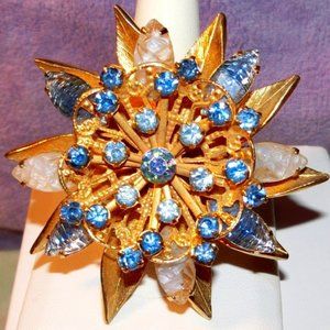 Dior Pin '57'-58' w/"new" DS Created Crystals RARE